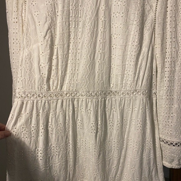 J. Crew white eyelet dress size 8 - Picture 5 of 11